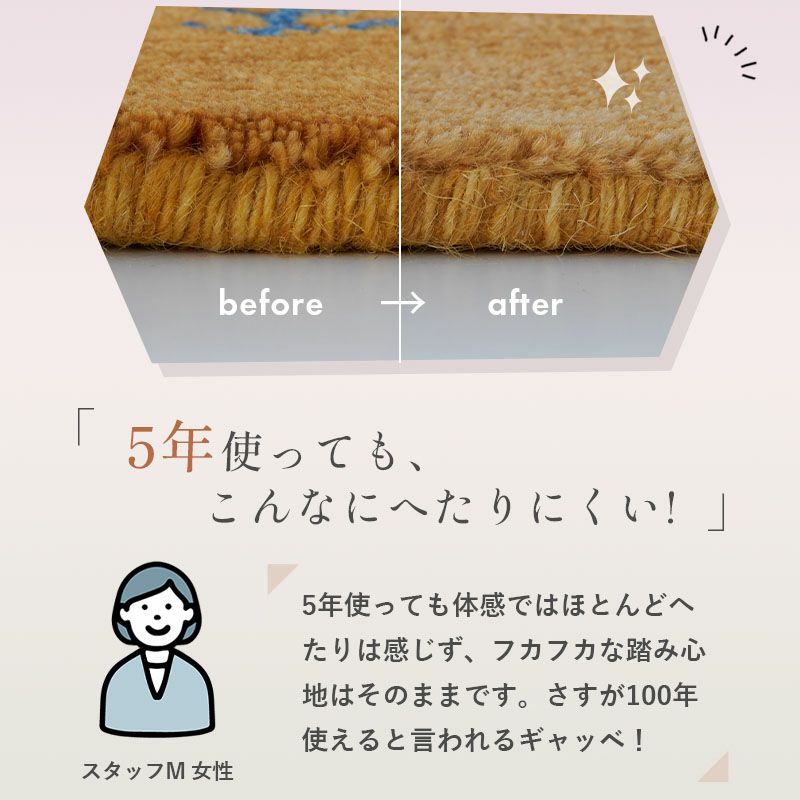 へたりにくい