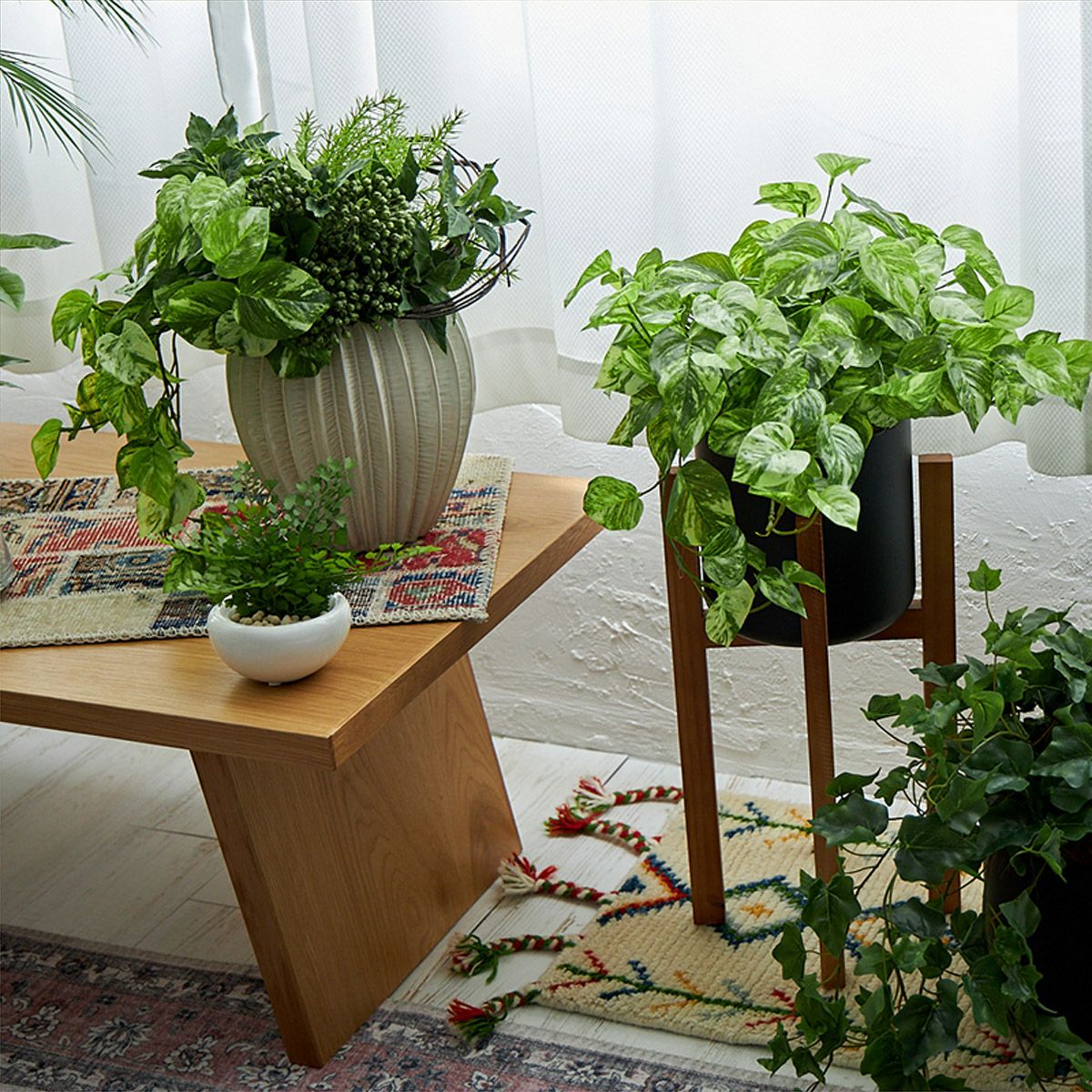 テーブルグリーン ミックスアレンジ H45 10