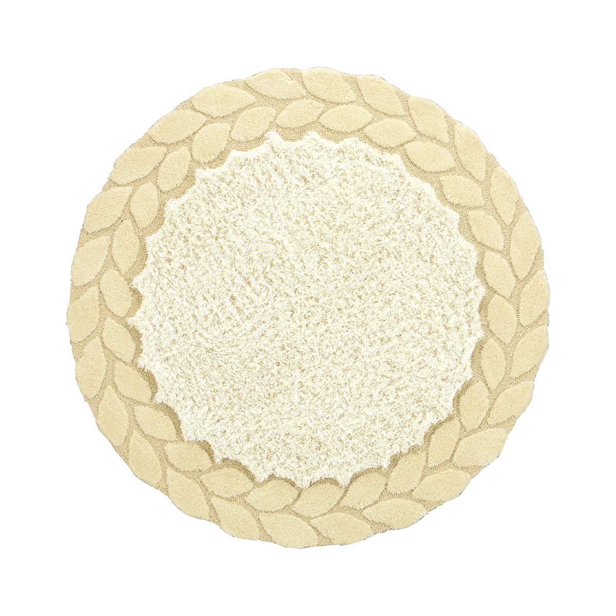 バラオ 円形　アイボリー