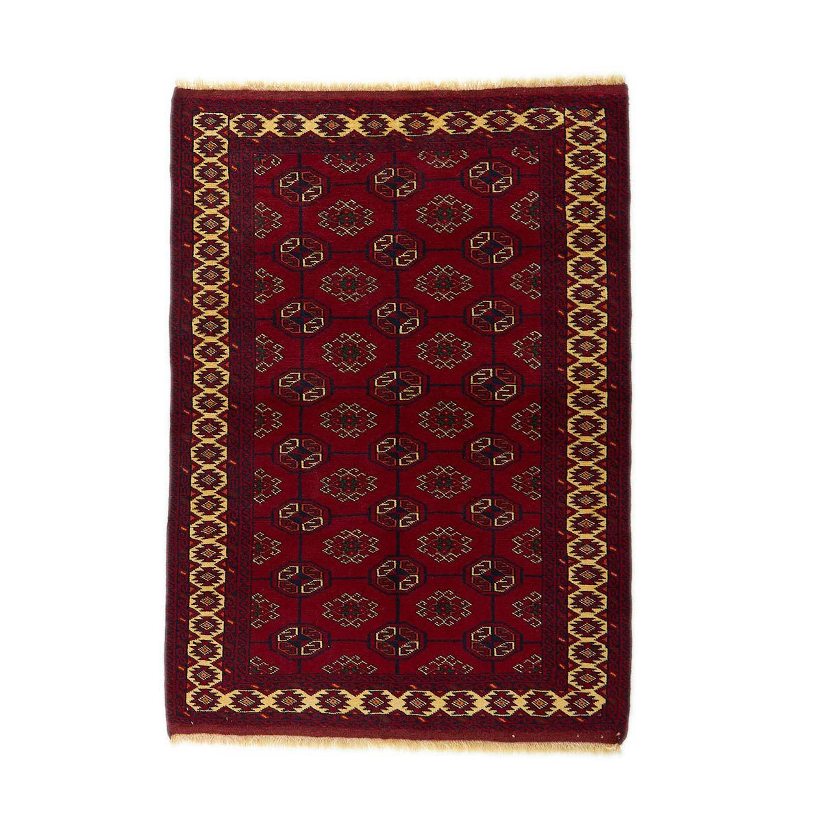 トライバル グーチャン ラグ E-2654 レッド