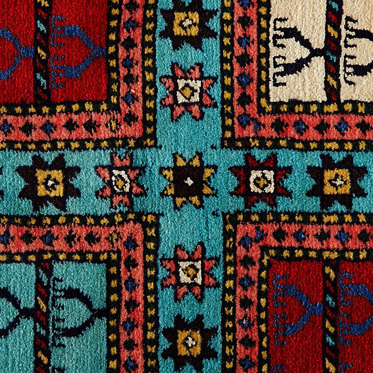 トライバル グーチャン ラグ E-2653 03