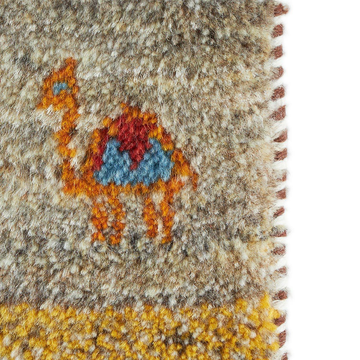 ペルシャギャッベ アマレ ラグ B-23492 01