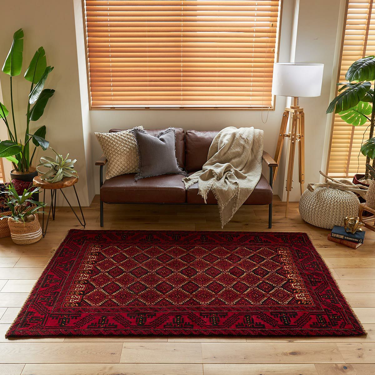 トライバル バルーチ ラグ E-3116 01