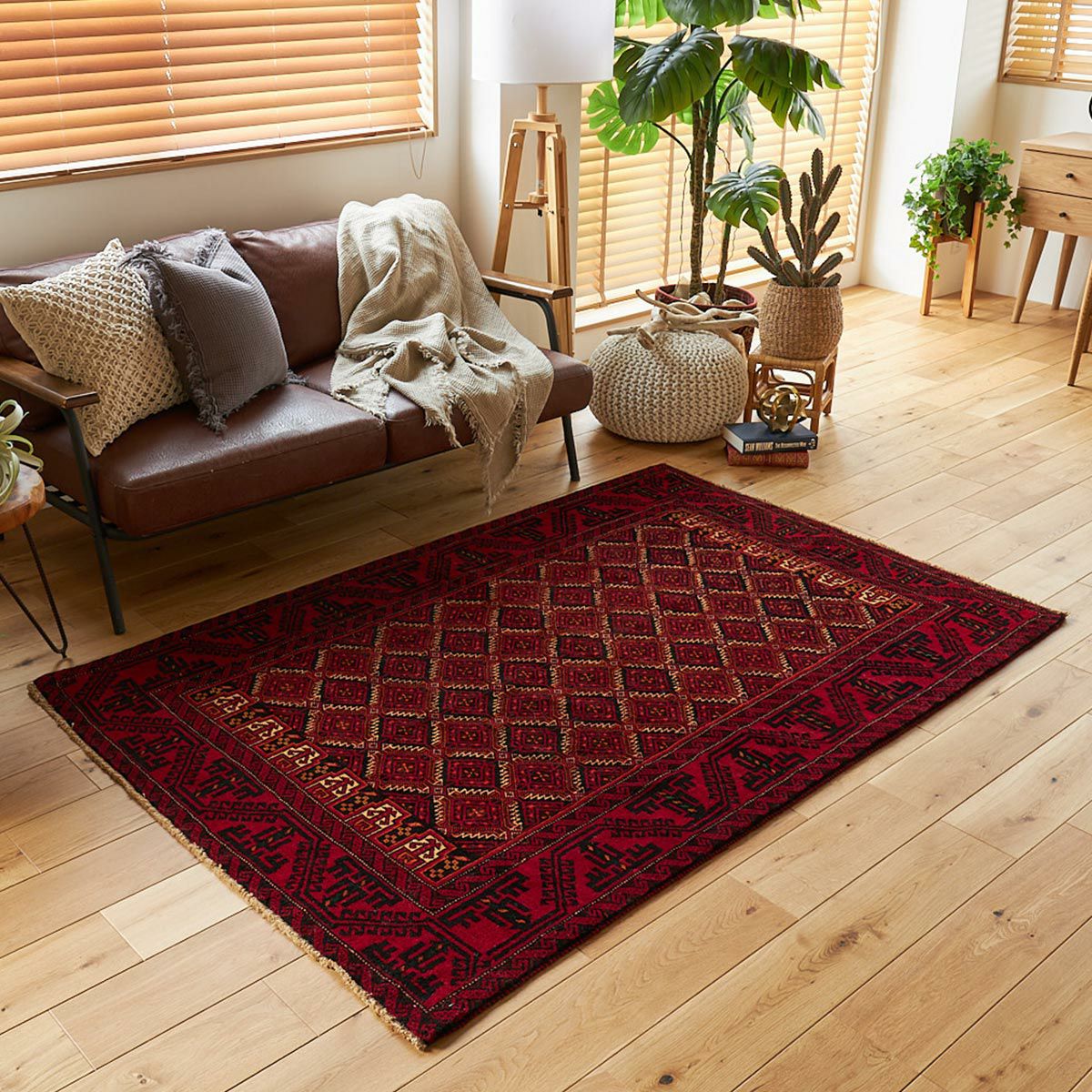 トライバル バルーチ ラグ E-3116 02