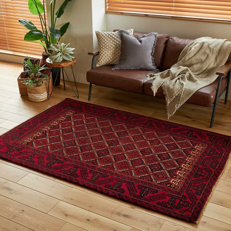 トライバル バルーチ ラグ E-3116 03