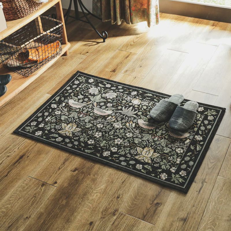 いちご泥棒 マット 玄関マット | オーダーカーペット・ラグのFROM FLOOR