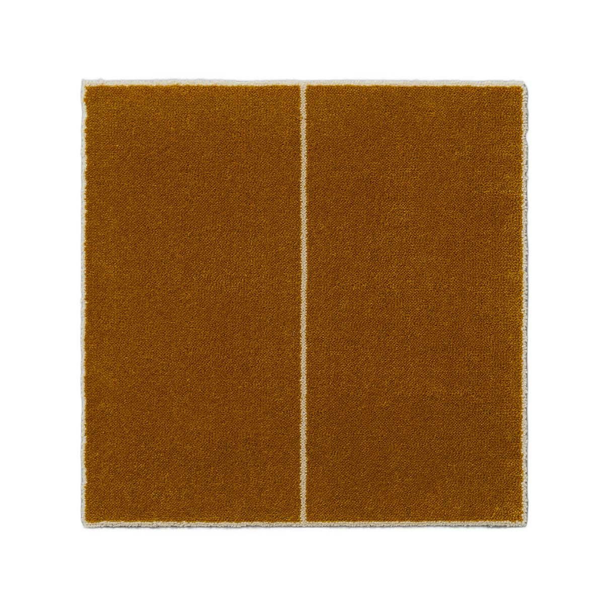 ウールタイル　ストレート　マスタード