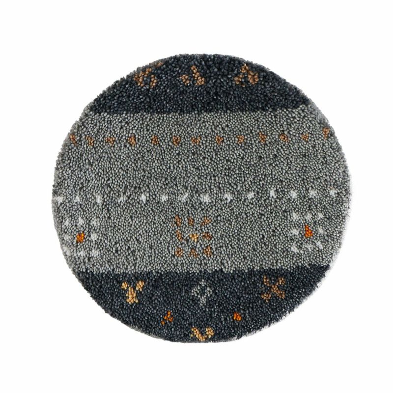 ビライ チェアパッド グレー