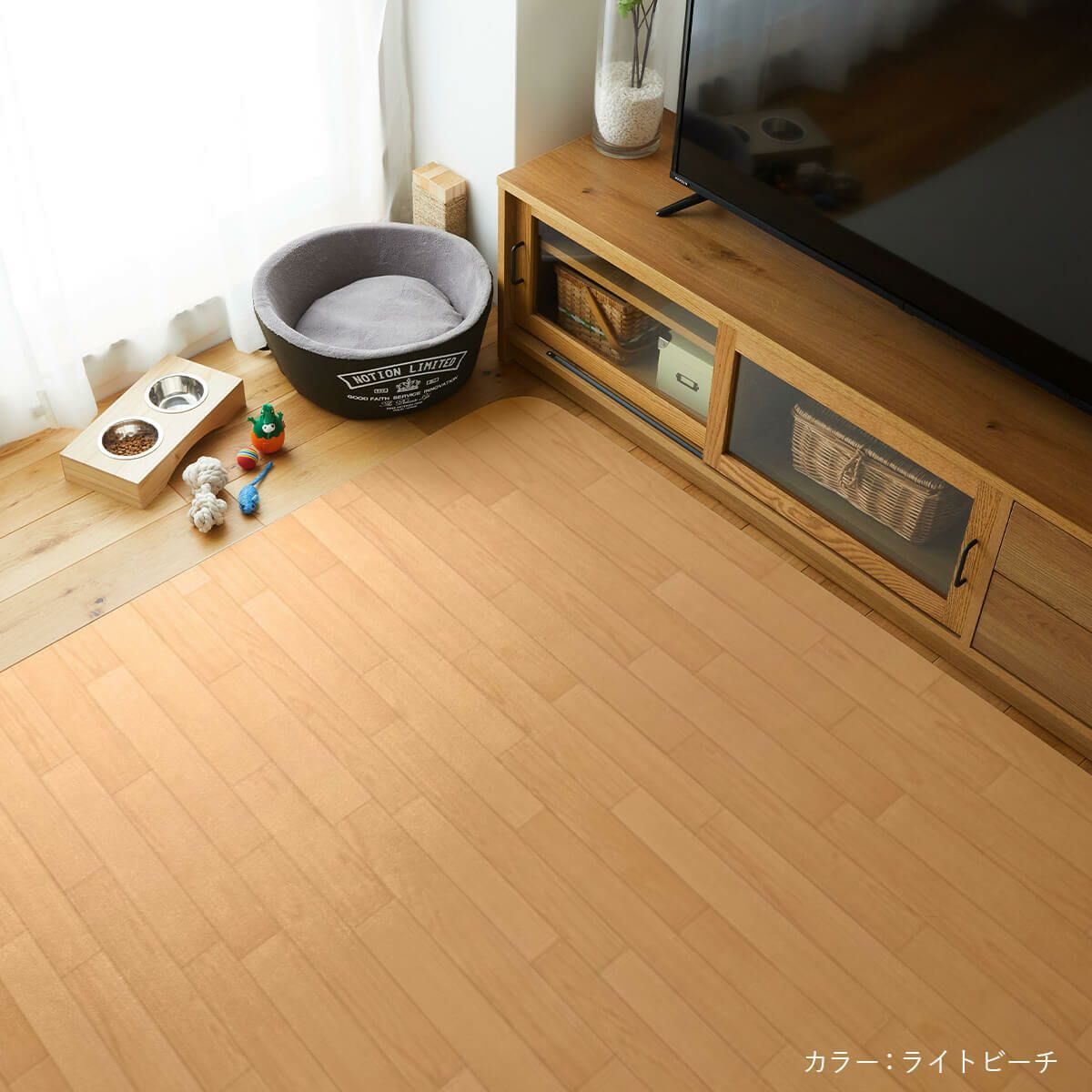  クッションフロア　モクメ超音波カット16