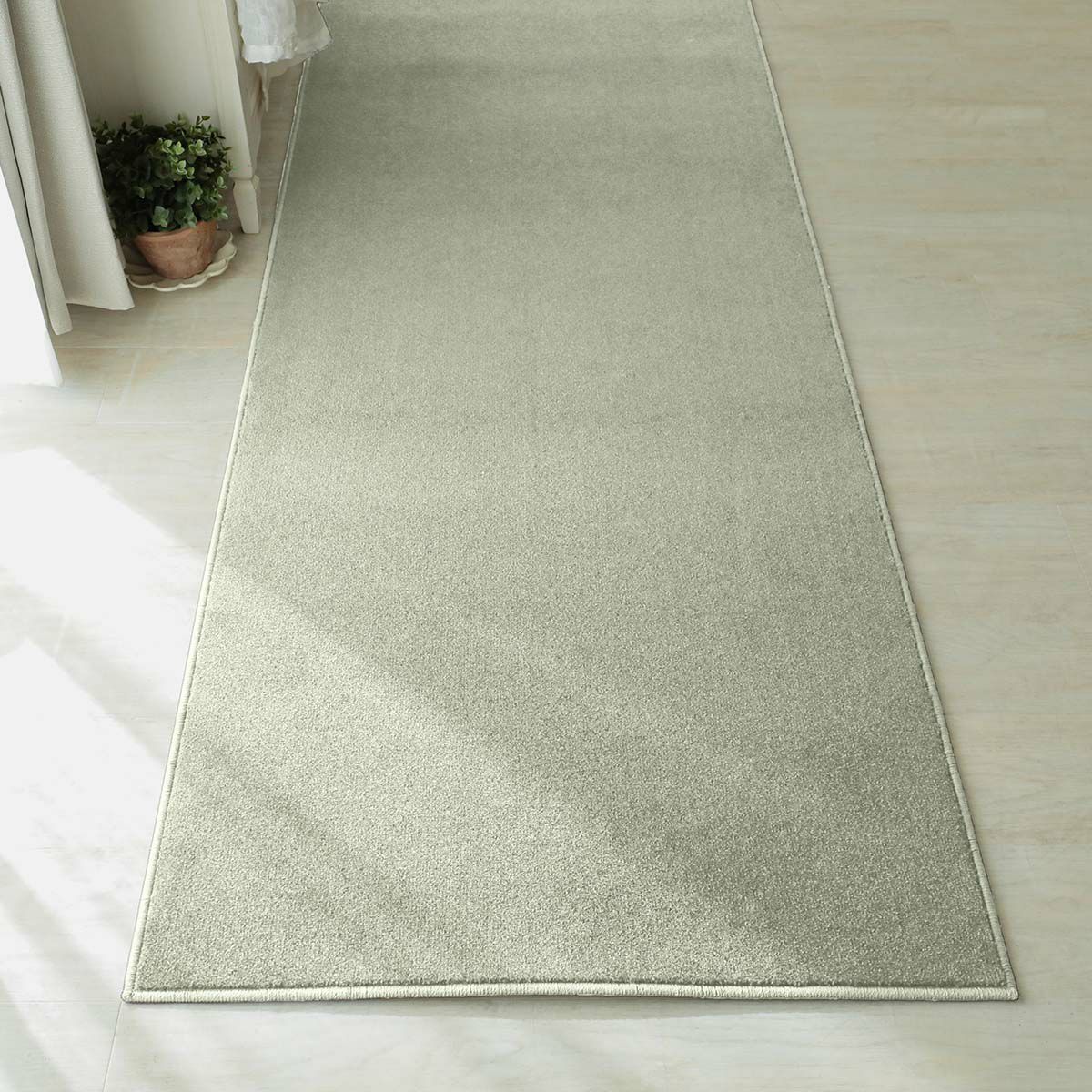 レモド 廊下敷き グレー