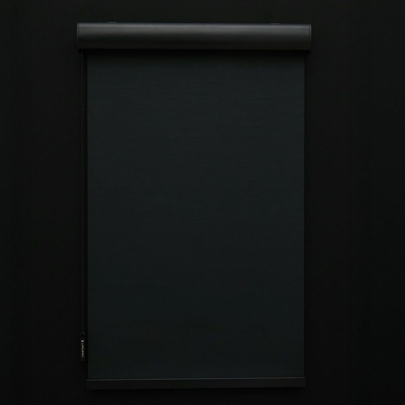 ロールスクリーン完全遮光　ブラック