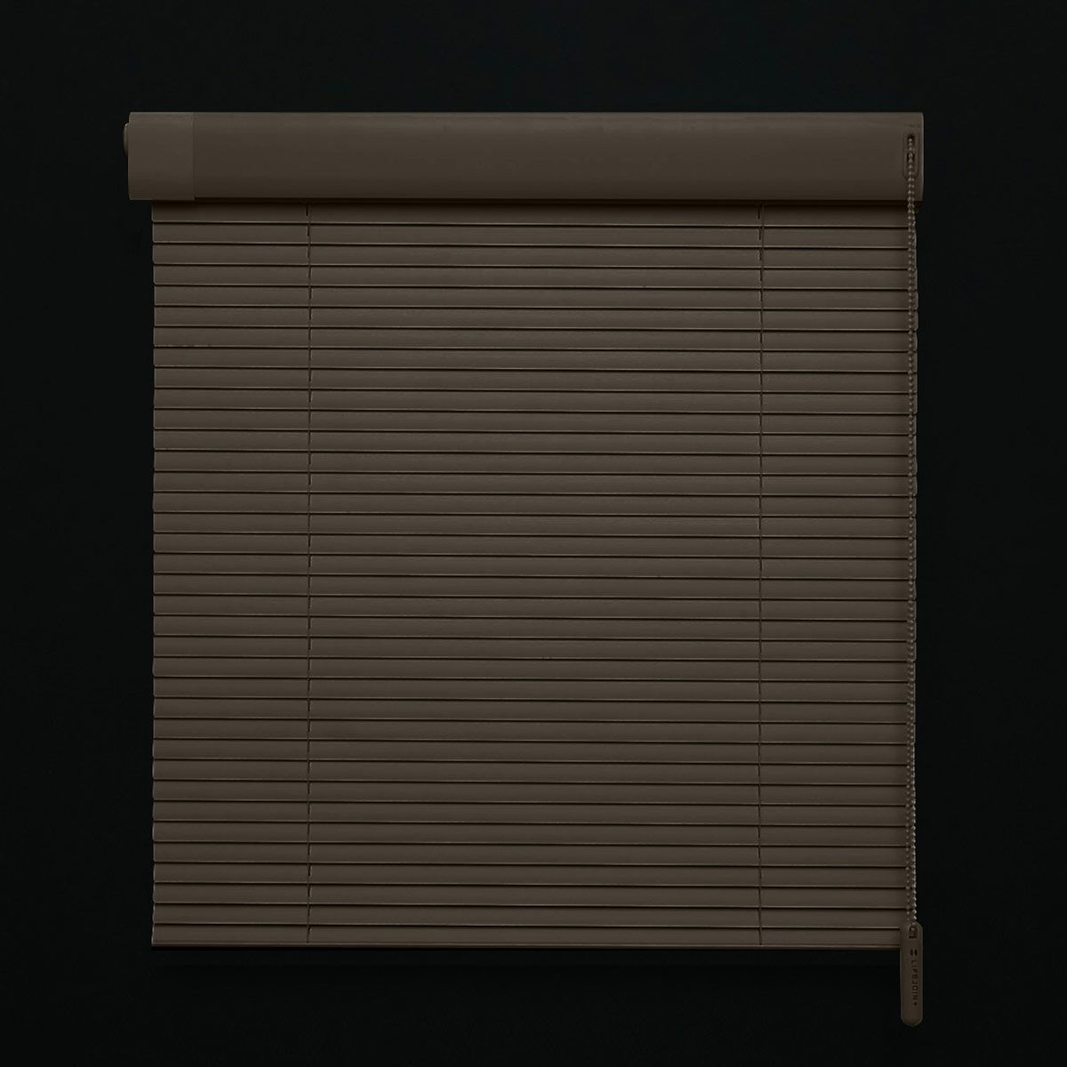 アルミブラインド　マットブラウン