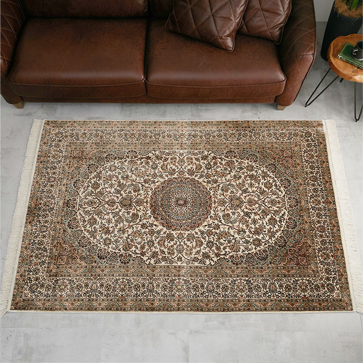 カシミール シルクラグ #1 02