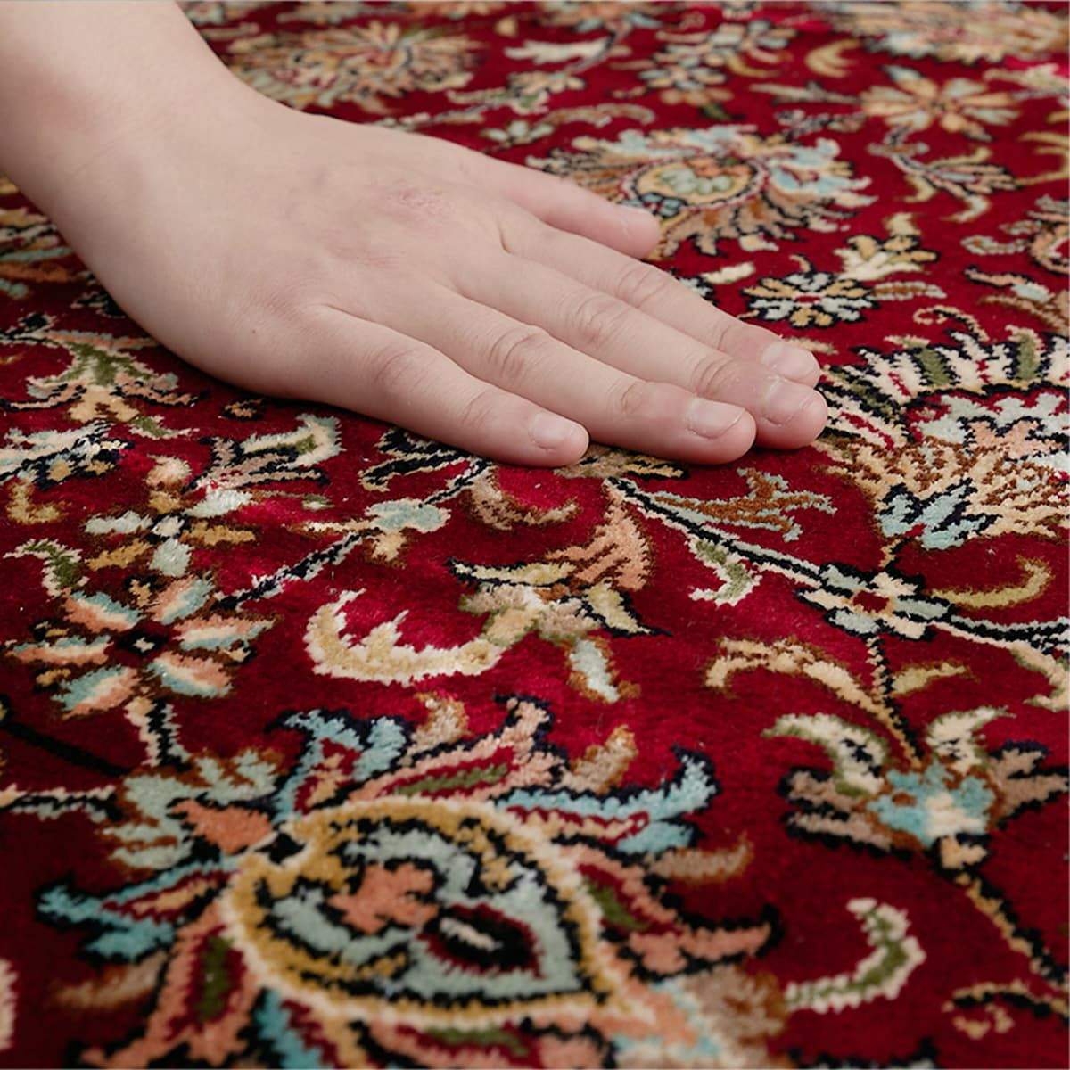 カシミール シルクラグ #2 15