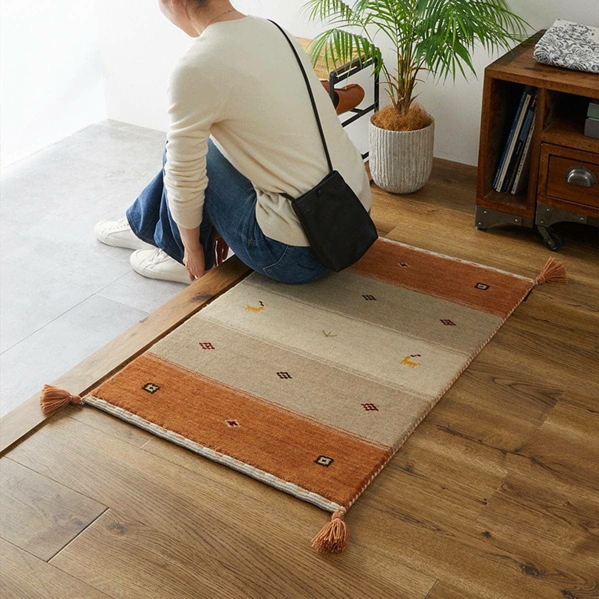 シャーンティ玄関マット07