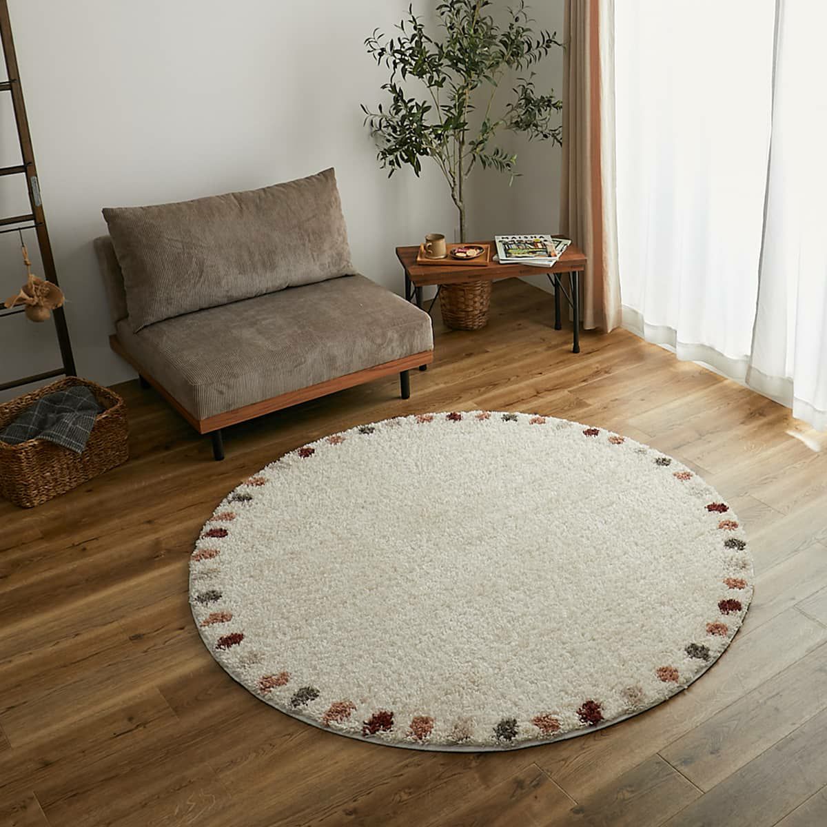 ティルシリーズ】ランド 円形 ラグ | オーダーカーペット・ラグのFROM